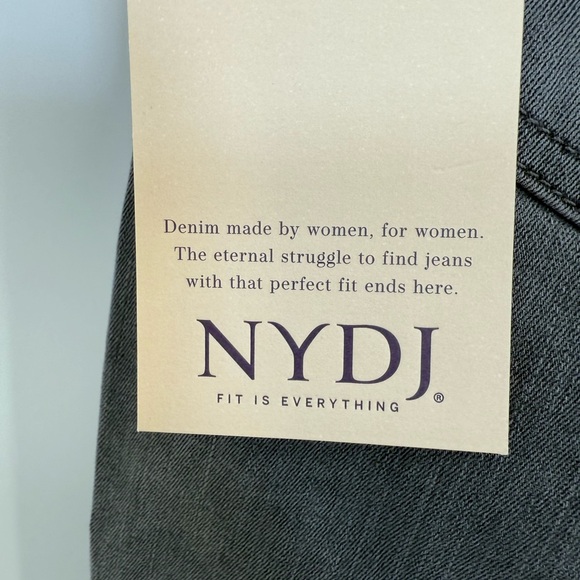 NYDJ Stella Ankle Tapered Lift Tuck Jeans Size 12 - Picture 10 of 16